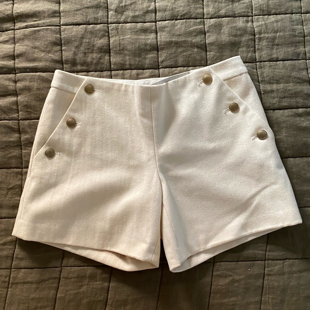 Cartonnier wool, fully lined winter shorts